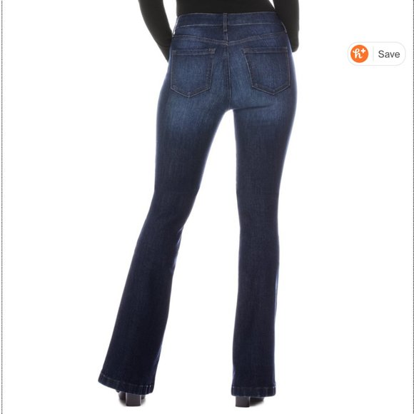 NWT NM Sanctuary Flare High Waist Stretch Jean - Picture 2 of 15